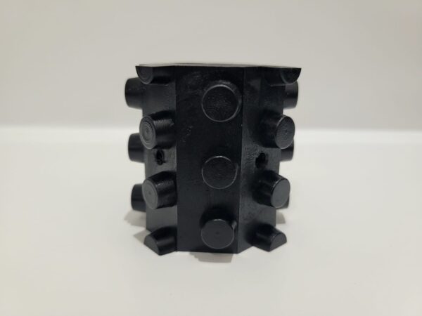 RODILLO DENTADO NEGRO 1"